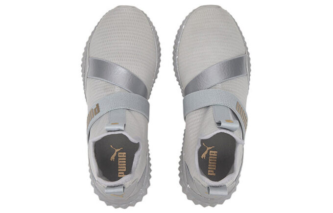 (WMNS) Defy Mid Metal “High Rise Silver”