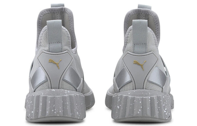 (WMNS) Defy Mid Metal “High Rise Silver”