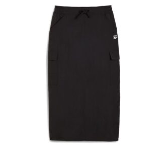 (WMNS) DOWNTOWN Cargo Midi Skirt “Black” (WMNS) DOWNTOWN Cargo Midi Skirt “Black”