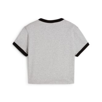 (WMNS) DOWNTOWN Graphic Baby T-shirt “Grey”