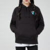 (WMNS) Downtown Graphic Hoodie “Black Blue Pink”