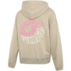 (WMNS) Downtown Graphic Hoodie Breathable Letter Printing Long Sleeve Khaki