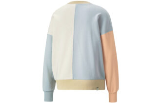 (WMNS) Downtown Oversized Crew Round-neck Swea White