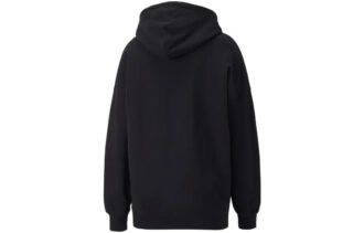 (WMNS) Downtown Oversized Graphic Hoodie “Black”