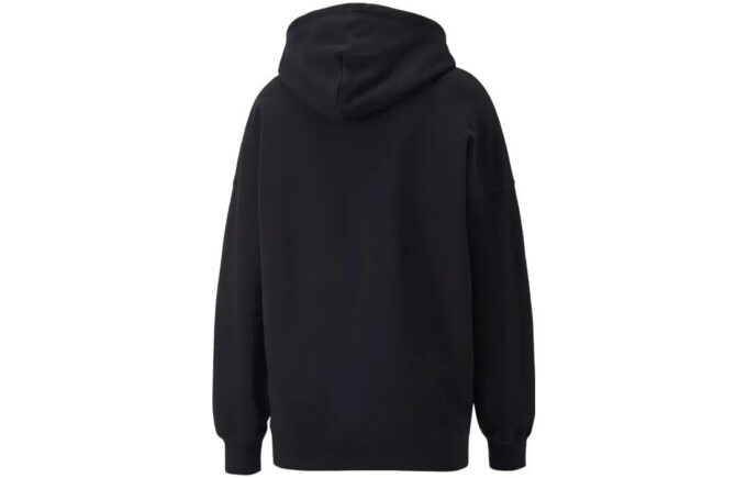 (WMNS) Downtown Oversized Graphic Hoodie “Black”