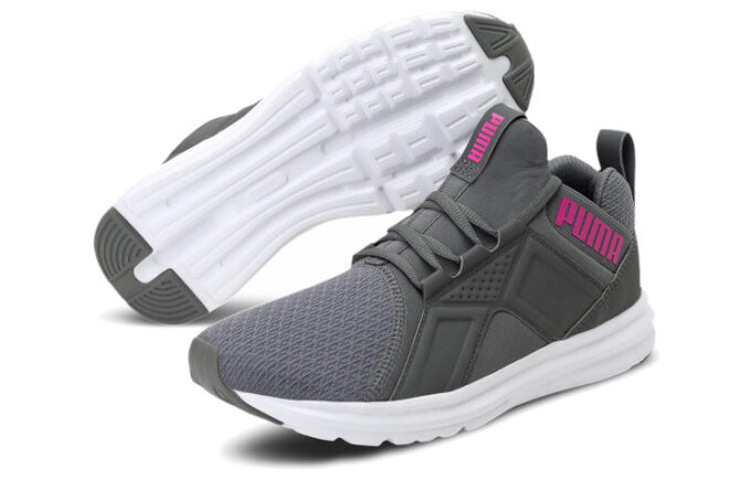 (WMNS) Enzo Wn Running Shoes GS Grey/Red