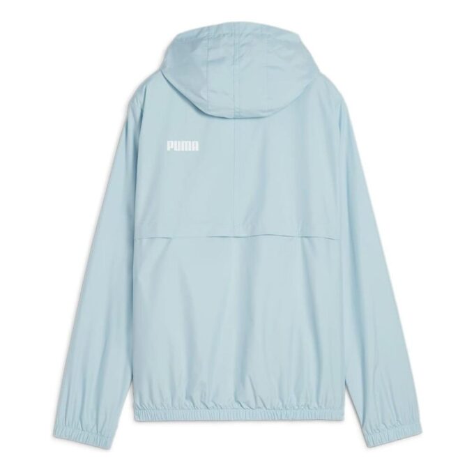 (WMNS) Essential Solid Windbreaker Jacket “Light Blue”