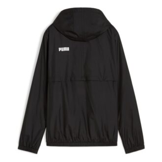 (WMNS) Essentials Solid Windbreaker Jacket “Black”
