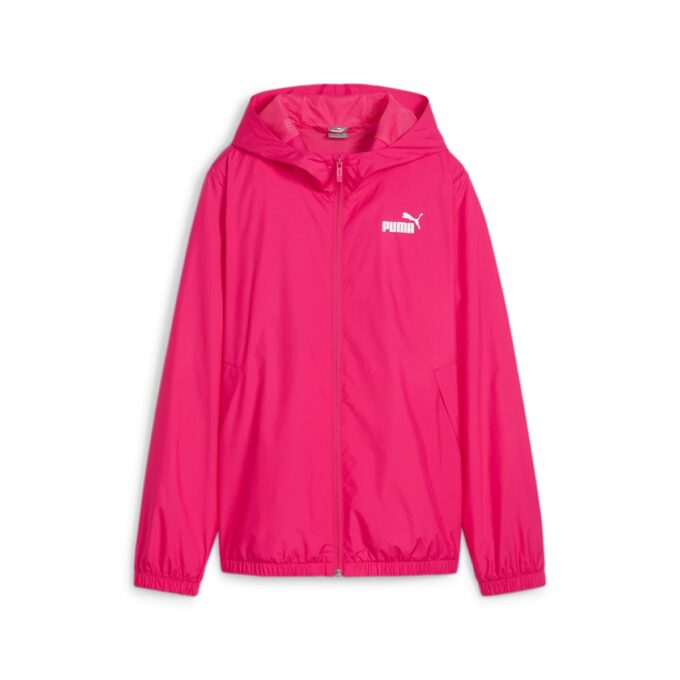 (WMNS) Essentials Solid Windbreaker Jacket “Hot Pink”