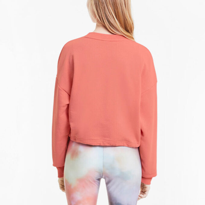 (WMNS) Evide Logo Sweatshirt “Pink”