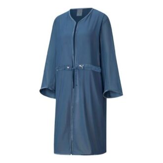 (WMNS) Exhale Power Mesh Gown “Ensign Blue”