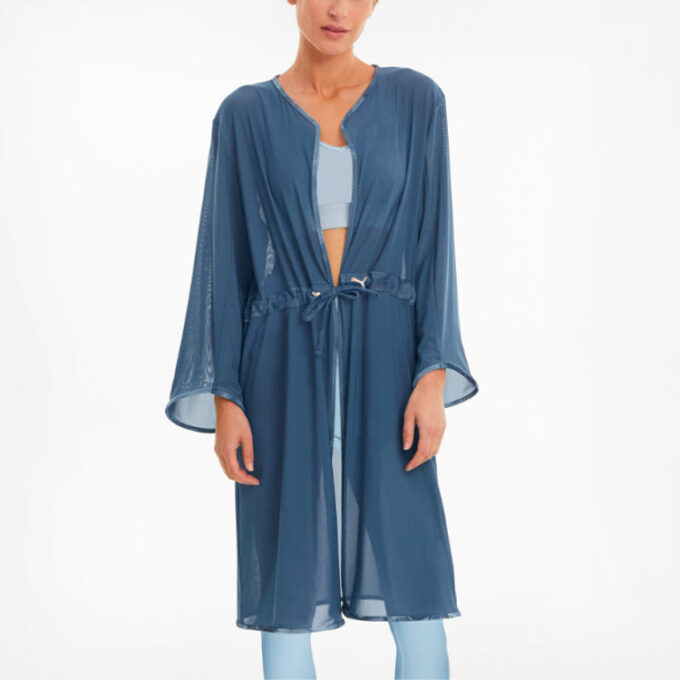 (WMNS) Exhale Power Mesh Gown “Ensign Blue”