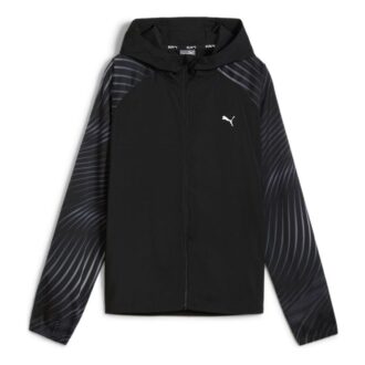 (WMNS) Favourite Velocity Printed Woven Running Jacket “Black”