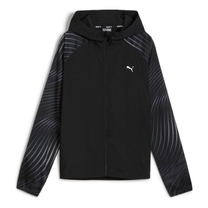 (WMNS) Favourite Velocity Printed Woven Running Jacket “Black”