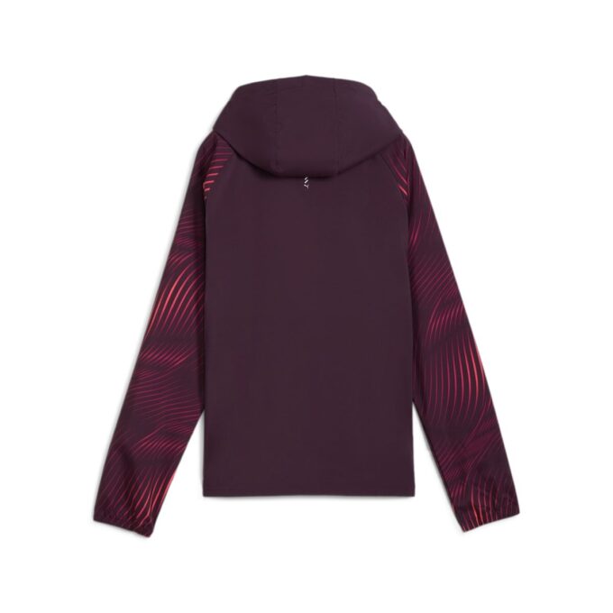(WMNS) Favourite Velocity Printed Woven Running Jacket “Midnight Plum”