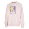 (WMNS) FF Bubble Sleeve Crew Neck Sweatshirt “Pink”