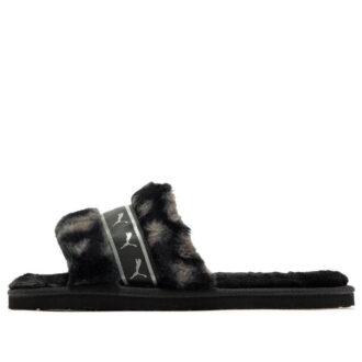 (WMNS) Fluff Remix Animal BX “Black Grey”