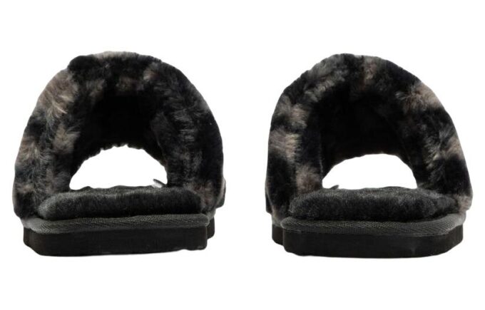 (WMNS) Fluff Remix Animal BX “Black Grey”