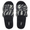 (WMNS) Fluff Slide “Wild – Black”