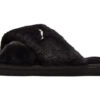 (WMNS) Fluff X Strap Slide “Black”