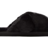 (WMNS) Fluff X Strap Slide “Black”