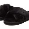 (WMNS) Fluff X Strap Slide “Black”