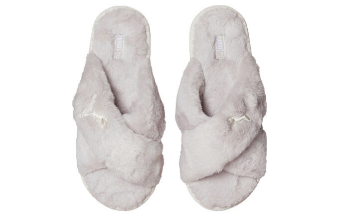 (WMNS) Fluff X Strap Slide “Nimbus Cloud”