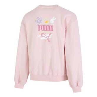 (WMNS) Graphic Sweatshirt “Pink”