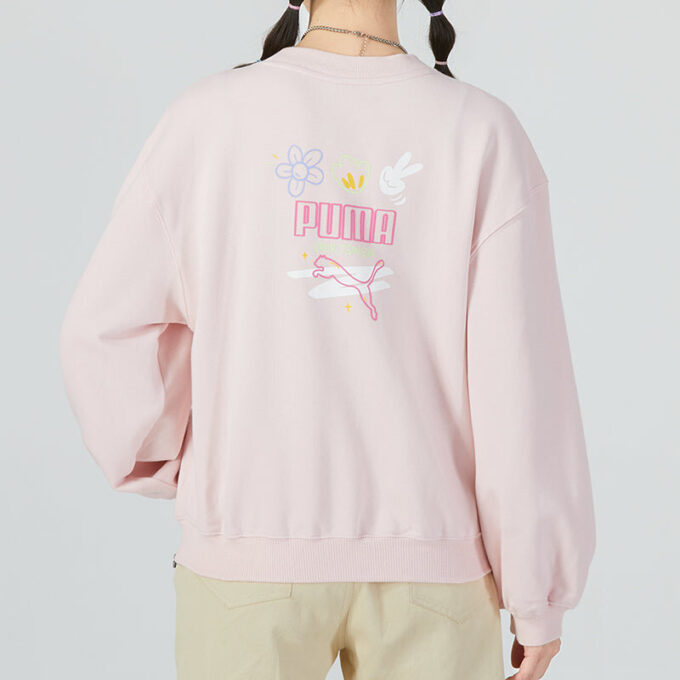 (WMNS) Graphic Sweatshirt “Pink”