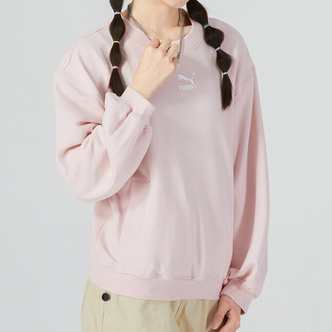 (WMNS) Graphic Sweatshirt “Pink”