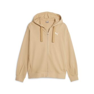 (WMNS) HER Full-Zip Hoodie “Tan”