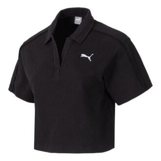 (WMNS) HER Polo Shirt “Black” (WMNS) HER Polo Shirt “Black”