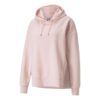 (WMNS) Her Solid Color Sports Drawstring Hoodie Pink Red