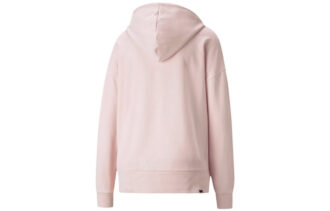 (WMNS) Her Solid Color Sports Drawstring Hoodie Pink Red