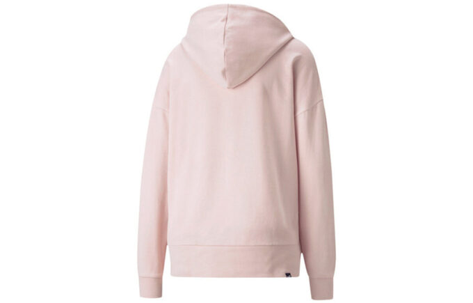(WMNS) Her Solid Color Sports Drawstring Hoodie Pink Red