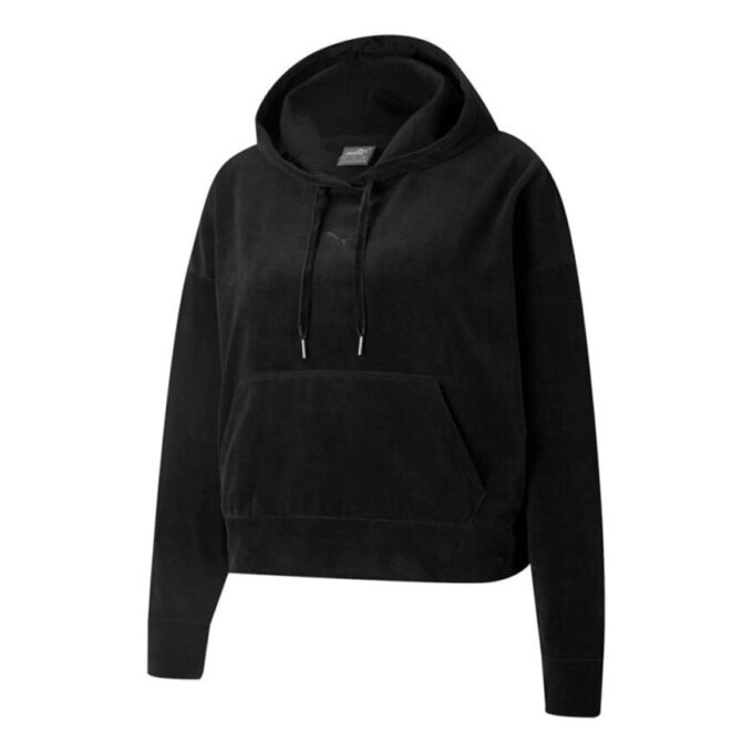 (WMNS) Her Velour Hoodie “Black”