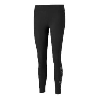 (WMNS) Holiday Leggings Logo Sports Training gym pants Black (WMNS) Holiday Leggings Logo Sports Training gym pants Black