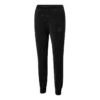 (WMNS) Iconic Embroidery Logo Knitting Trousers Black
