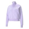 (WMNS) Iconic T7 Embroidery Logo Stand-up Collar Jacket Purple