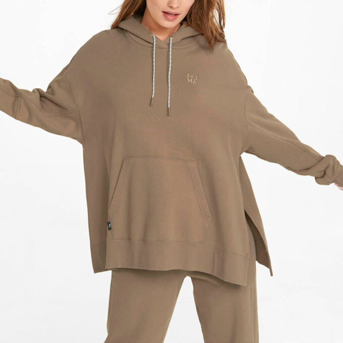(WMNS) Infuse Pullover Hoodie “Brown”