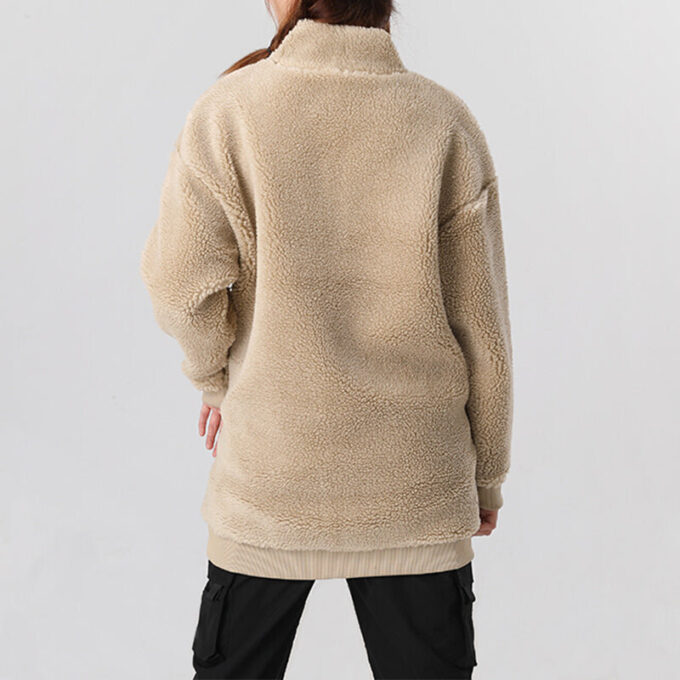 (WMNS) Interstellar Teddy Jacket “Beige”
