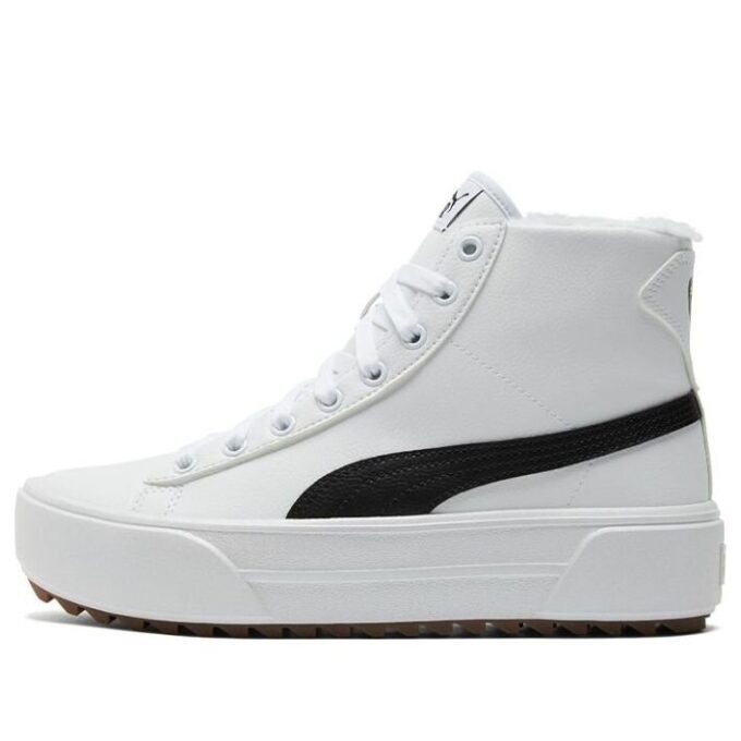(WMNS) Kaia Mid “Fur – White Black”