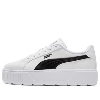 (WMNS) Karmen Leather “White Black”