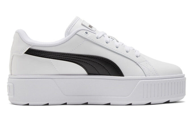 (WMNS) Karmen Leather “White Black”