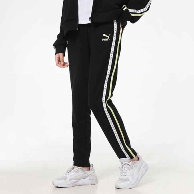 (WMNS) Knitting Sports Trousers Black