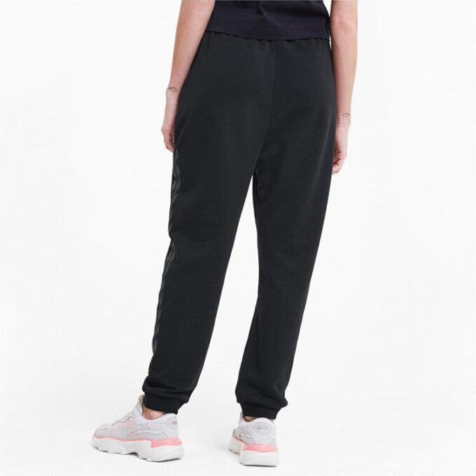 (WMNS) Knitting Sports Trousers Black/Red