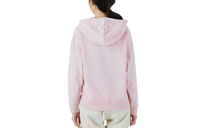 (WMNS) Large Logo Athleisure Casual Sports Hoodie Pink
