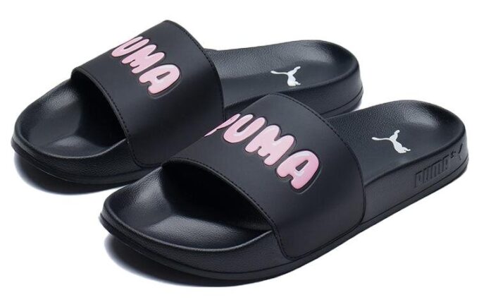 (WMNS) Leadcat 2.0 Logo Slide “Black”