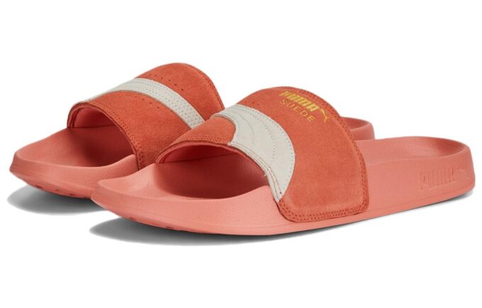 (WMNS) Leadcat 2.0 Suede OG Slides “Pink Orange”