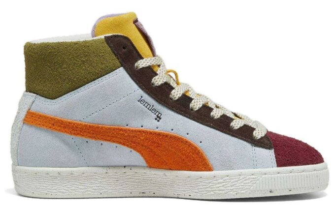 (WMNS) Lemlem x Suede Mid “Icy Blue Cayenne Pepper”